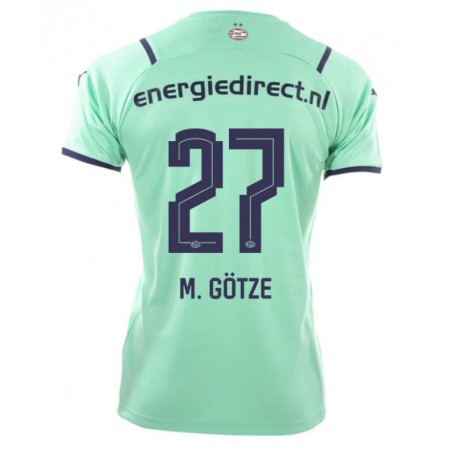 Billiga Fotbollströjor PSV Eindhoven Mario Gotze 27 Tredje tröja 2021/22 Kortärmad